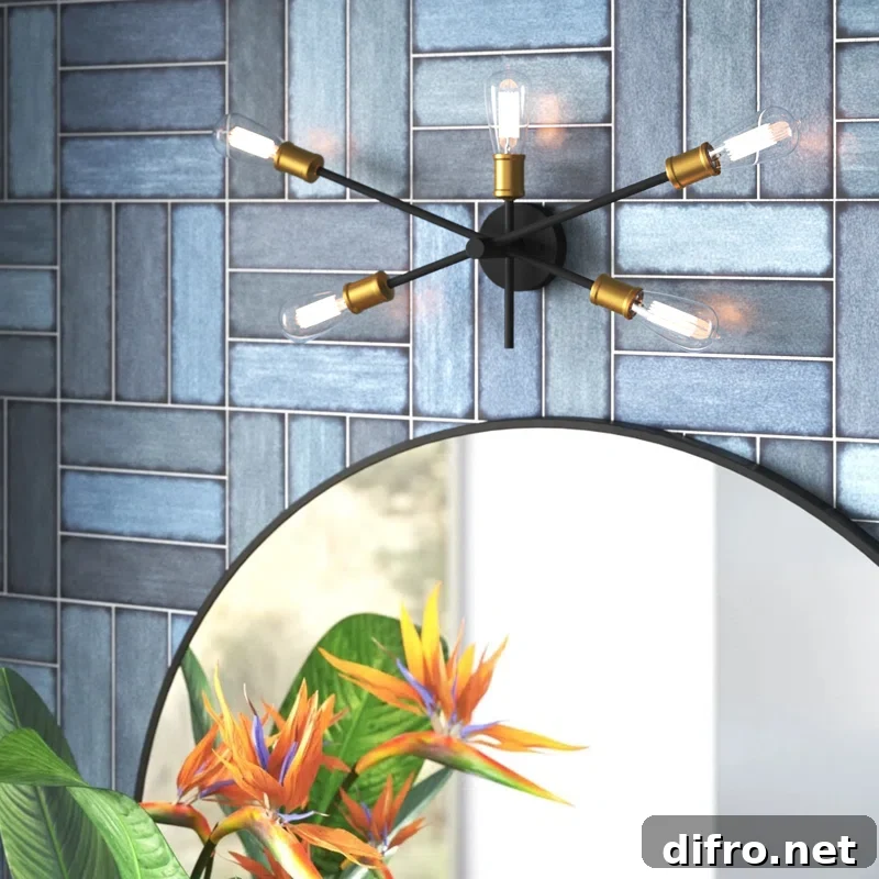 bathroom chandelier vanity light