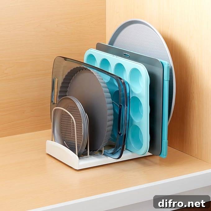 pan storage rack.