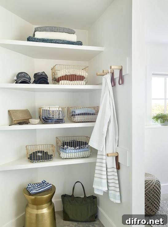 12 Clever Bathroom Storage Hacks You Haven't Tried 8 bathroom hooks and baskets