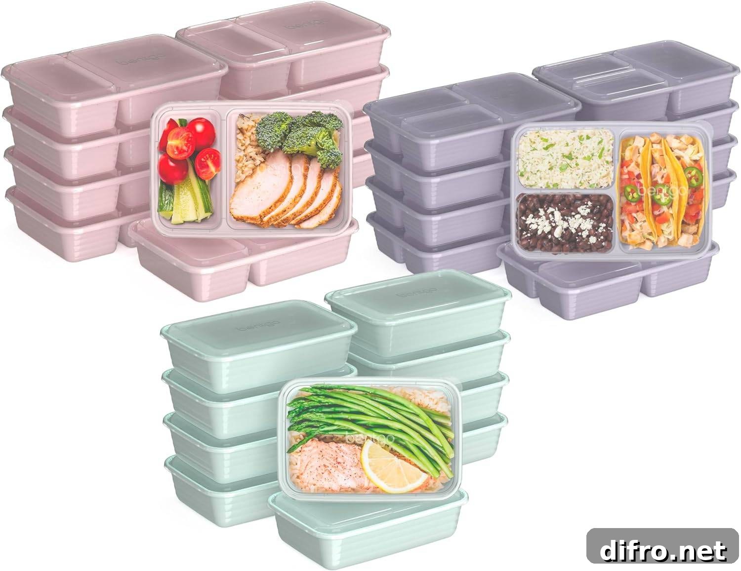 meal prep stackable containers