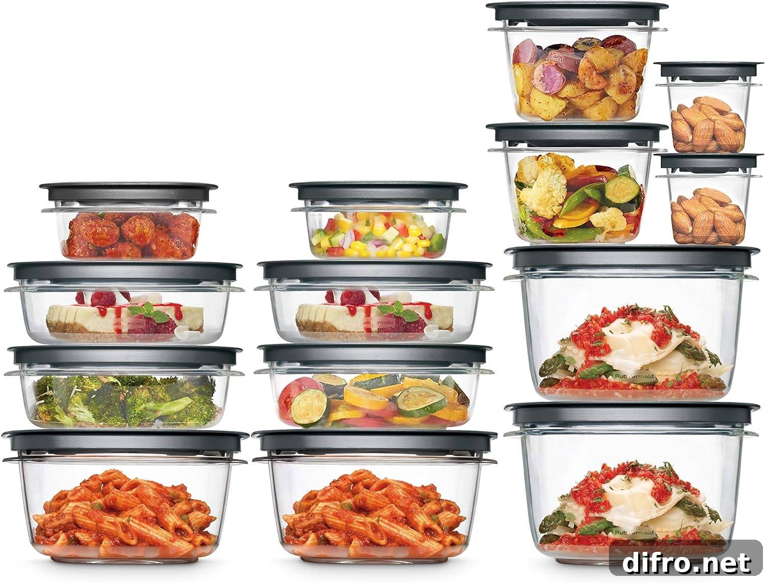 plastic containers with grey lids stackable