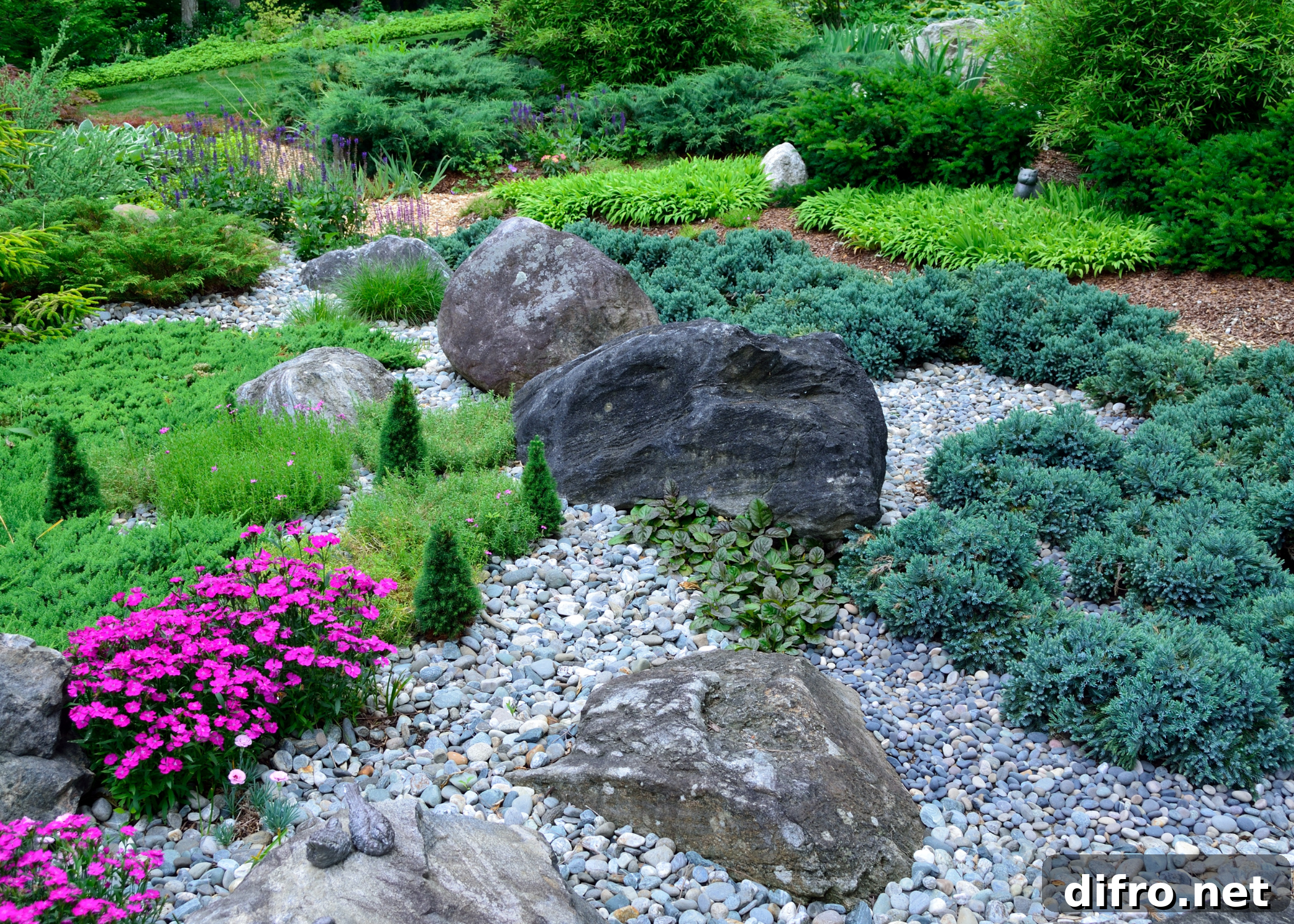 rock mulch