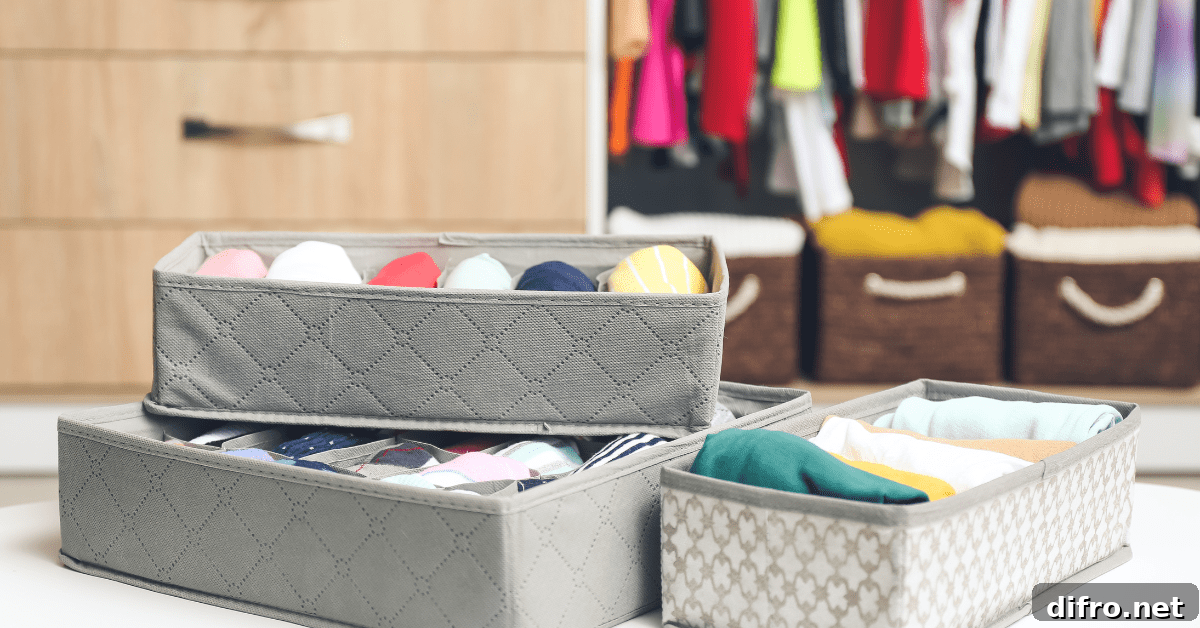 Closet organizers.