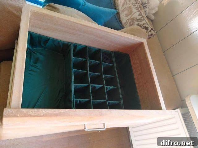drawer storage insert