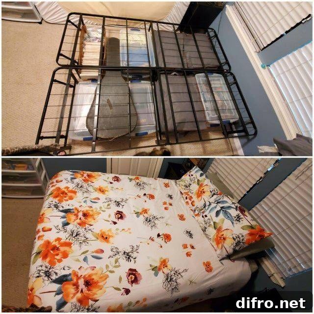 organization under bed
