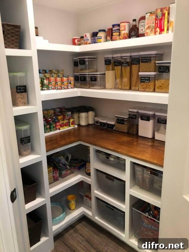 organized pantry