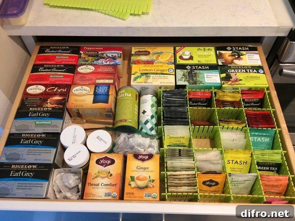tea drawer