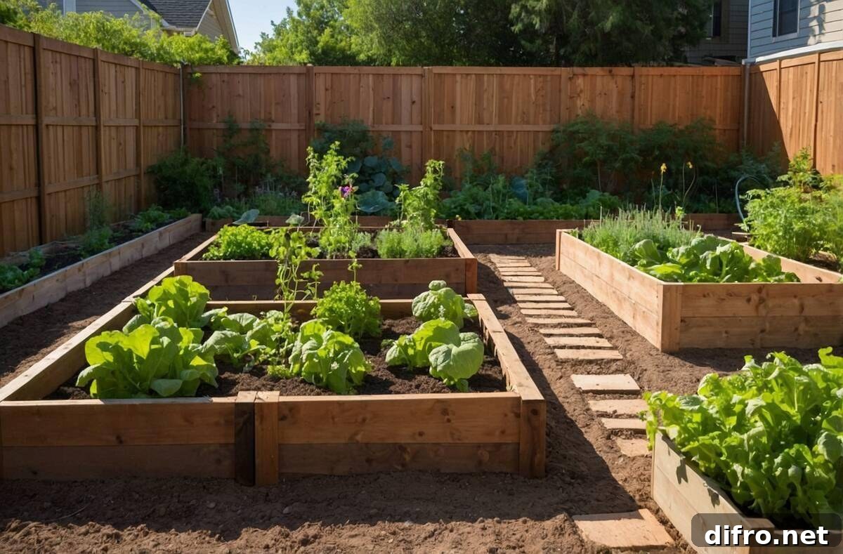 Vegetable garden