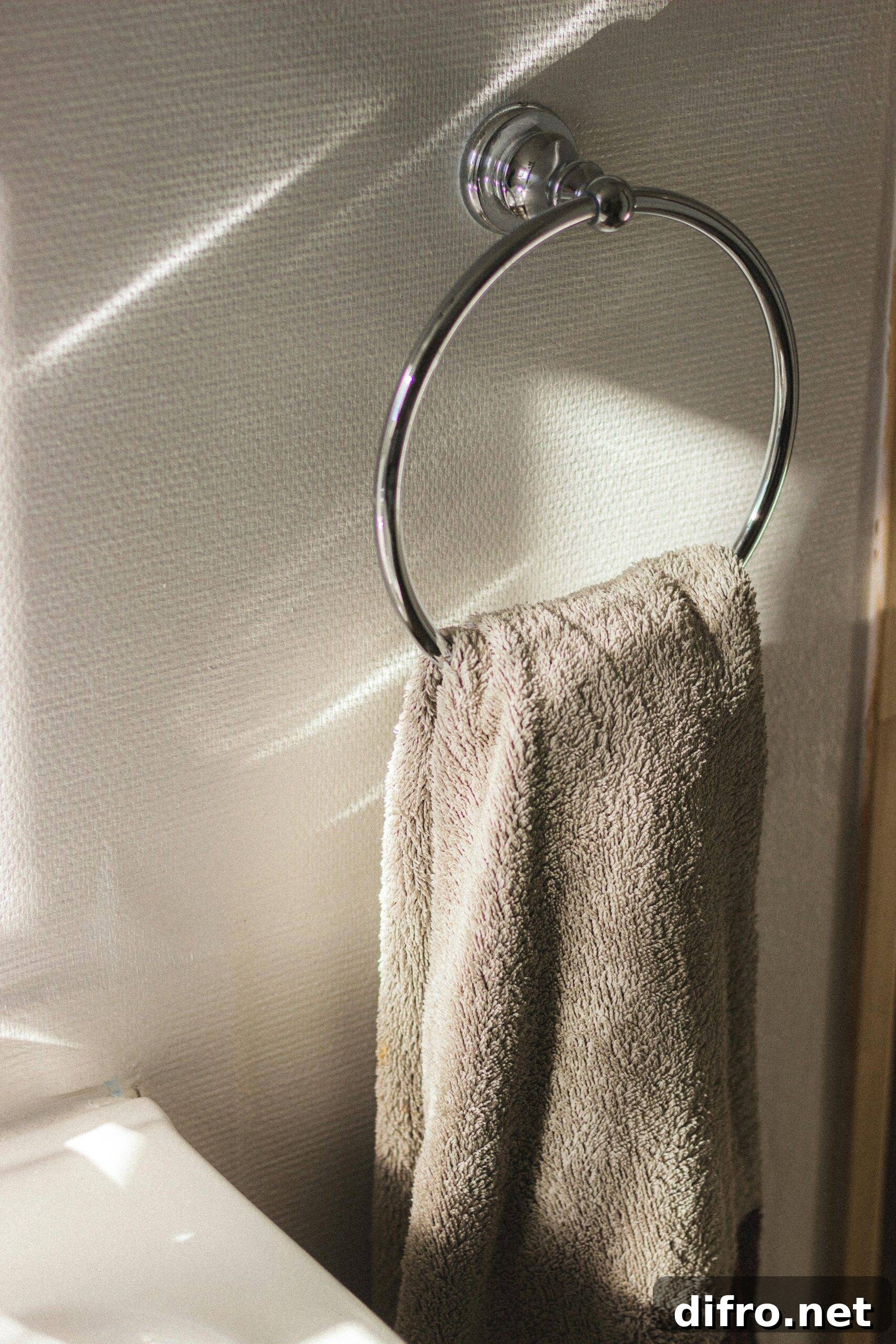 A towel ring.