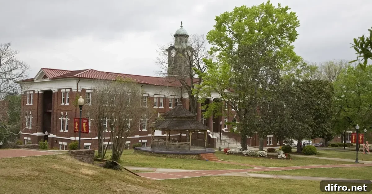 Black History Month Reveals HBCU Campuses' Hidden Design Legacy 7 White Hall on the campus of Tuskegee Institute