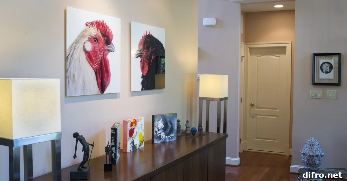 2026 Wall Upgrade: Unframed Art That Looks Intentional 8 Unframed art used as center pieces