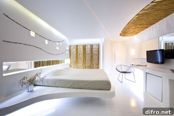 Textured surfaces and layered materials in the suite