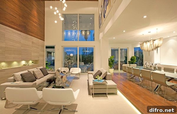Streamline modern and fresh home – Hollywood style