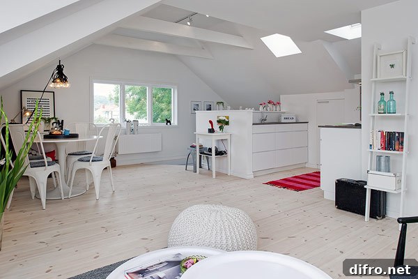 Scandinavian Attic Apartment