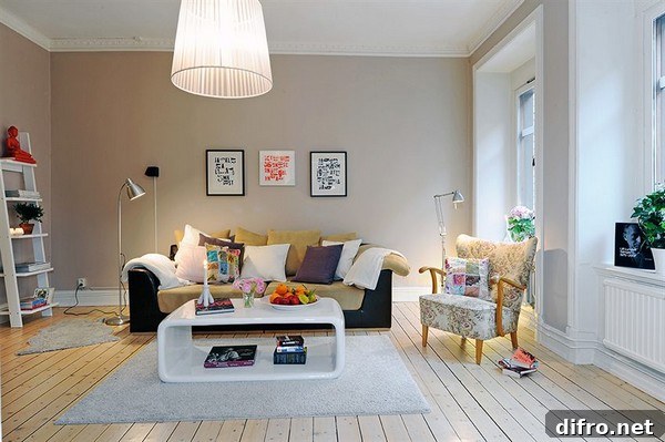 Scandinavian living room design
