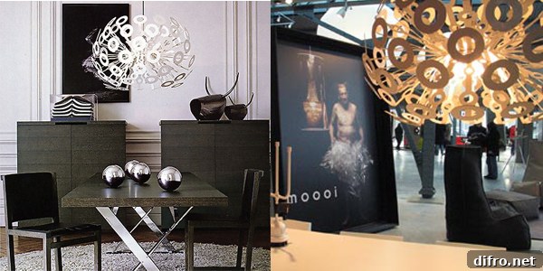 Dandelion pendant lamp by Richard Hutten