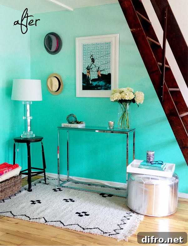 ombre wall