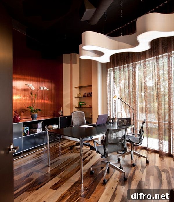 Home office for those who love to think out of the box