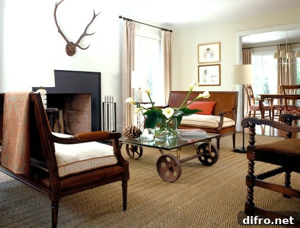 coffee table wheels idea