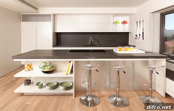 Minimalist modern kitchen
