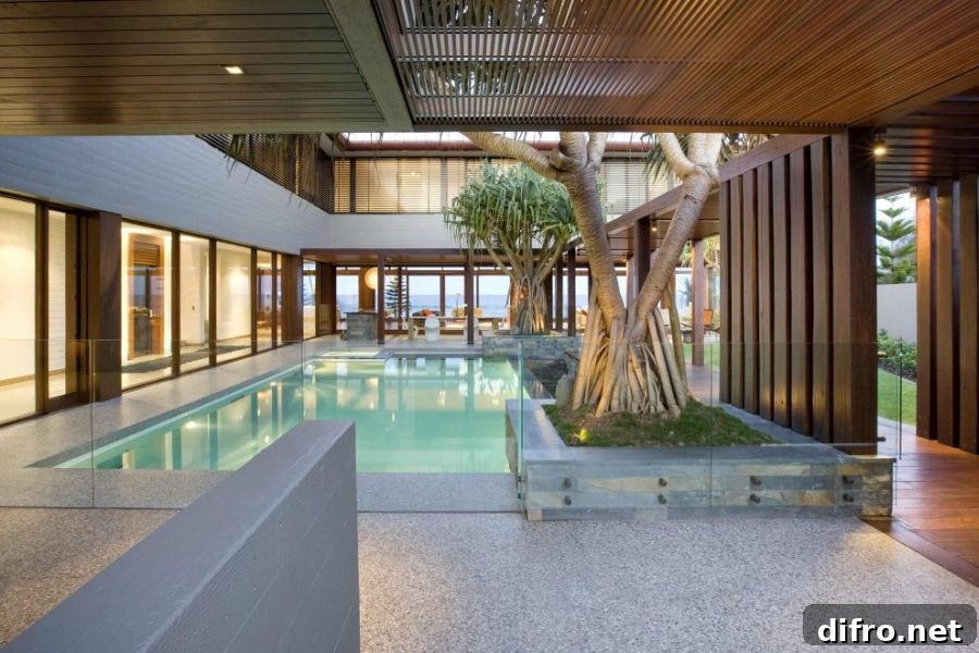 Refreshing pool at the Albatross Residence