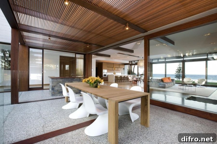 Panton Chair at the Dining Table