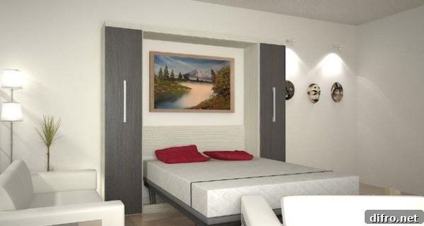 Looks even more stunning once the bed is out