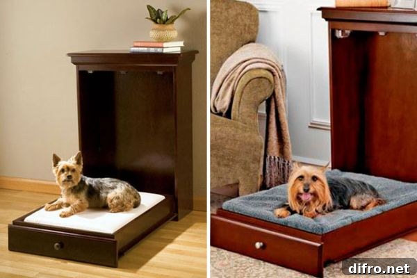 Murphy pet beds are both elegant and functional