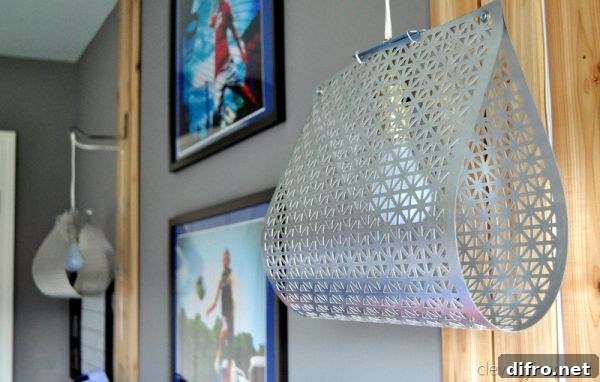 DIY Scrap Metal Light