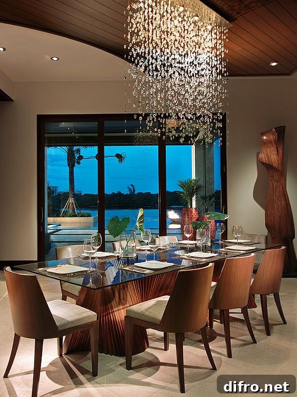 ultra modern chandelier