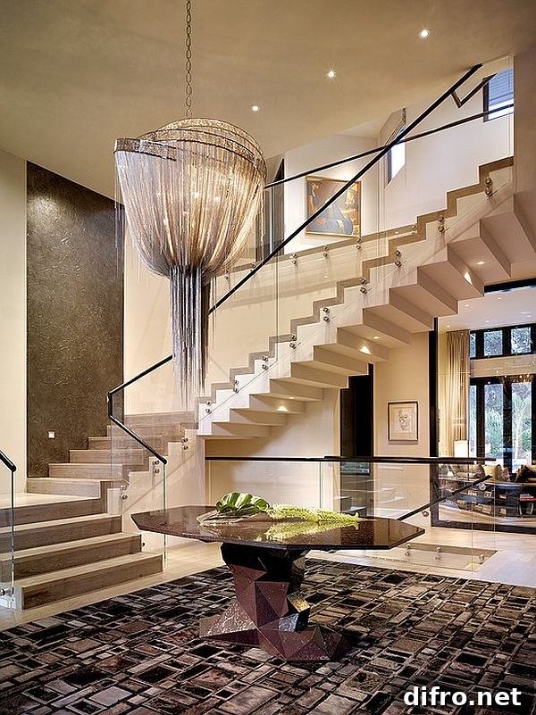 contemporary chandelier
