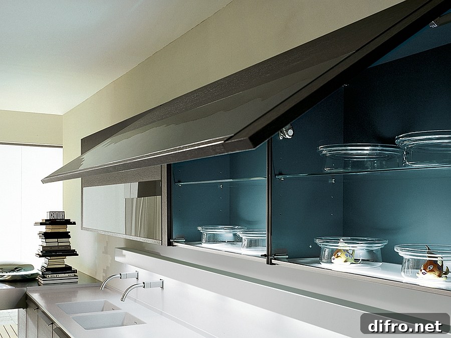 Kitchen shelves storage idea