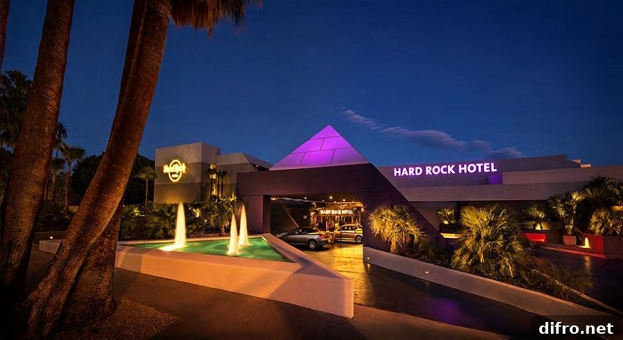Hard Rock Hotel in Palm Springs