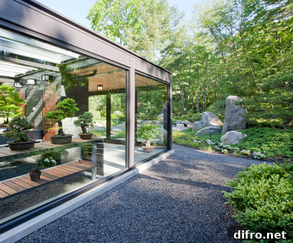 Modern Green house garden 2