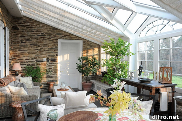 Craftsman Green house porch 2