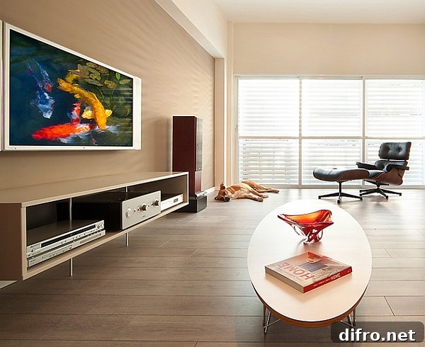 A couple of famous designs from Charles and Ray Eames make an appearance!