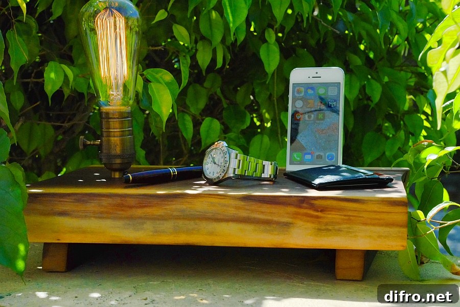 Use the dock and lamp combo in any room of your choice